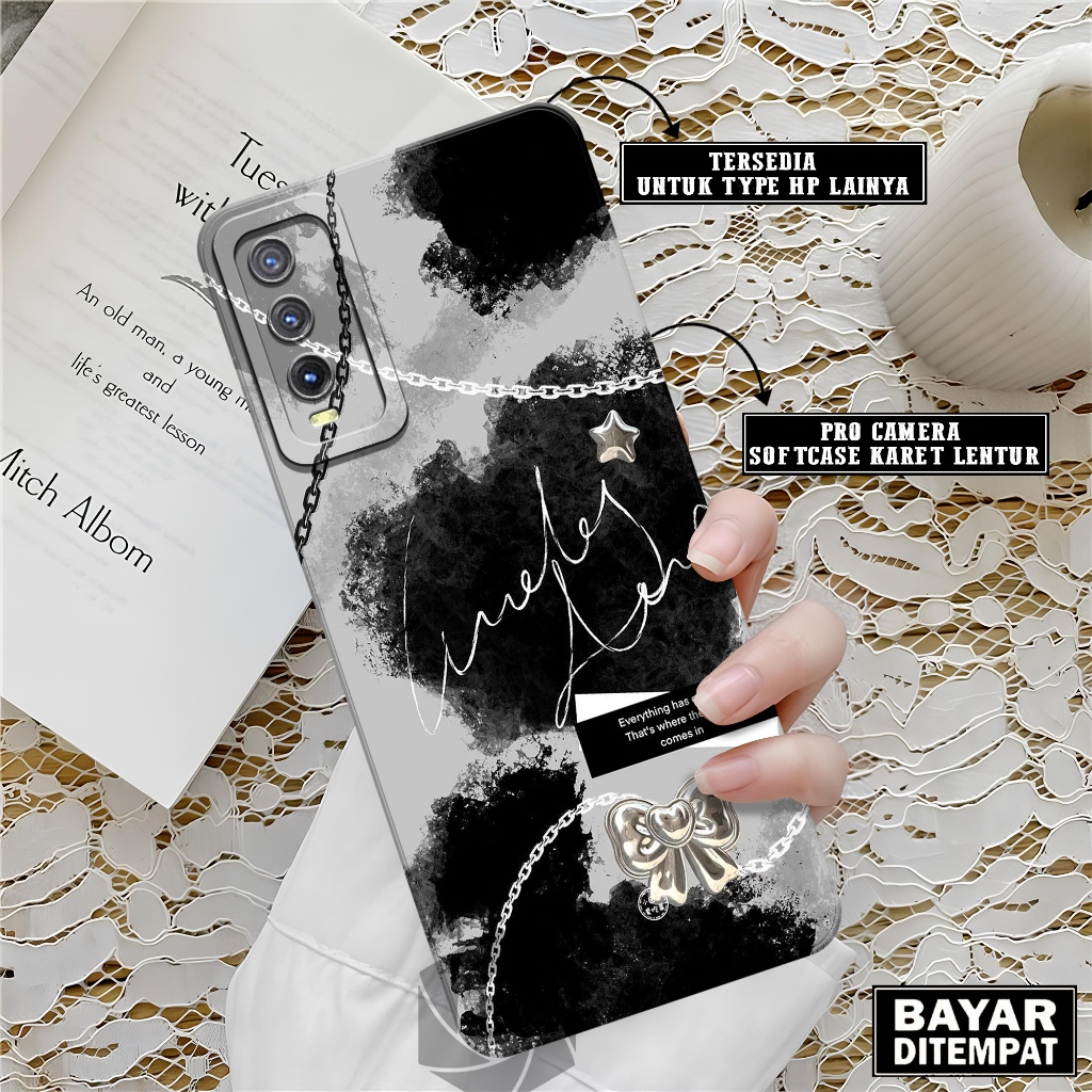 Case VIVO Y20/Y12S/Y20S - Fashion Case Aesthetic - Softcase VIVO Y20/Y12S/Y20S - Kesing VIVO Y20/Y12