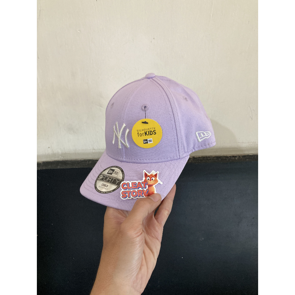 TOPI ANAK KIDS 940 SNAPBACK X MLB NY YANKEES LILAC ORIGINAL NO BOX [14327558]