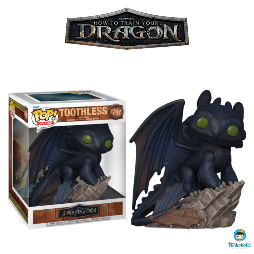 Funko POP Deluxe Movies How to Train Your Dragon (2025) - Toothless #1792