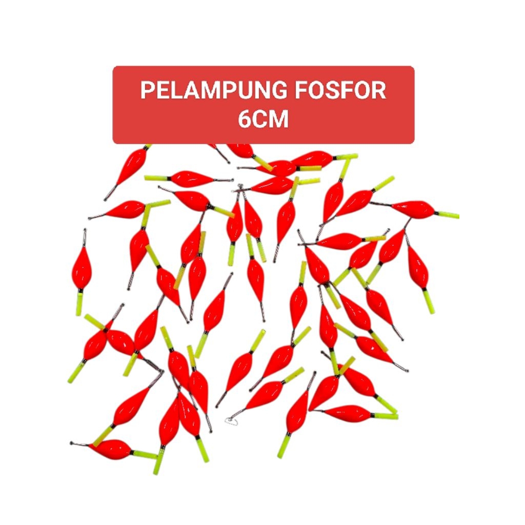 pelampung fosfor 6cm
