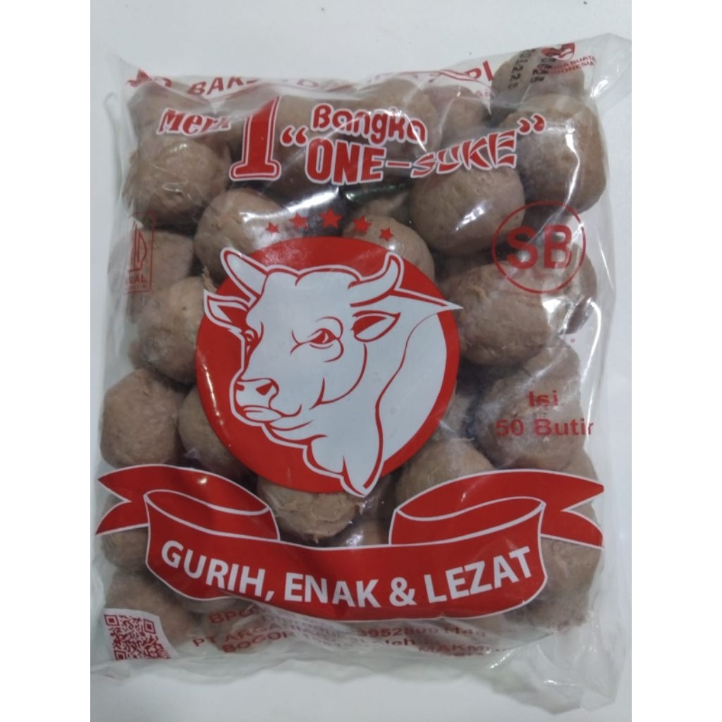 BAKSO SAPI BANGKA/ONE SUKE ISI 50BUTIR