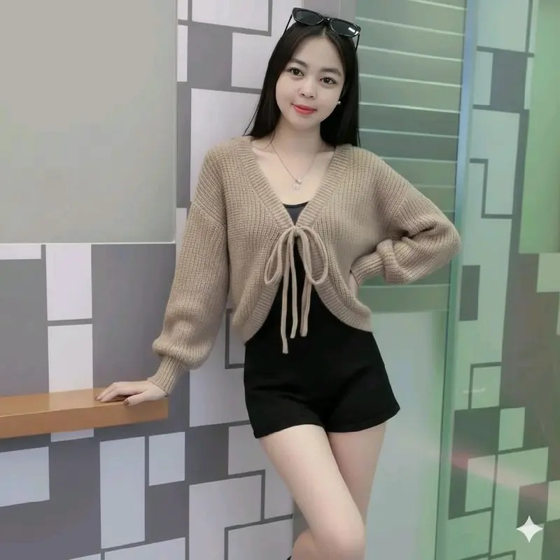 Joly Bolero Rajut Premium jumbo LD 130cm - outer cardigan wanita