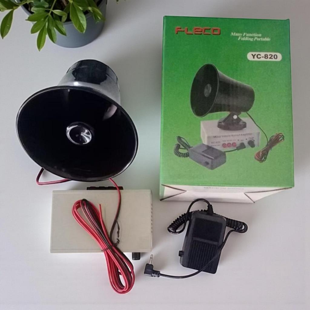 TERMURAH Toa Fleco YC 820 - Toa Rekam Mobil Fleco YC 820 - Megaphone Mobil - Pembesar Suara Fleco YC