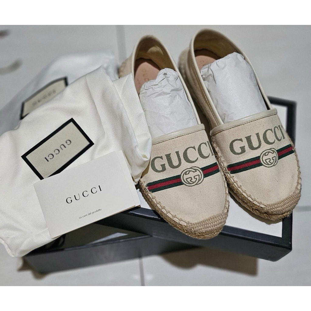 PRELOVED Gucci Espadrilles