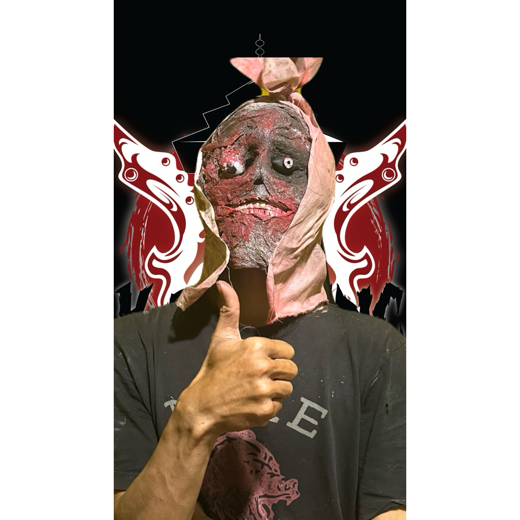 TOPENG HANTU POCONG SERAM