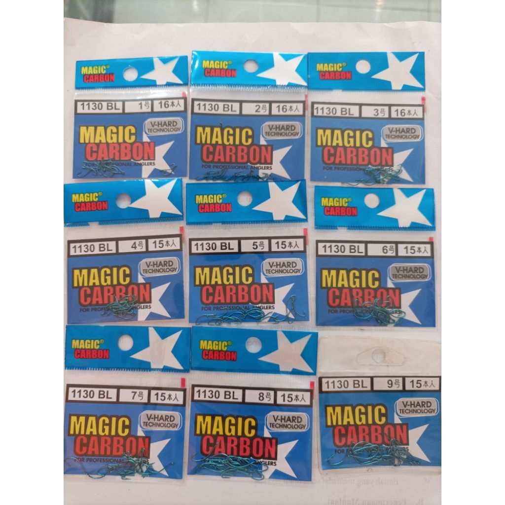 kail pancing magic carbon 1130 biru