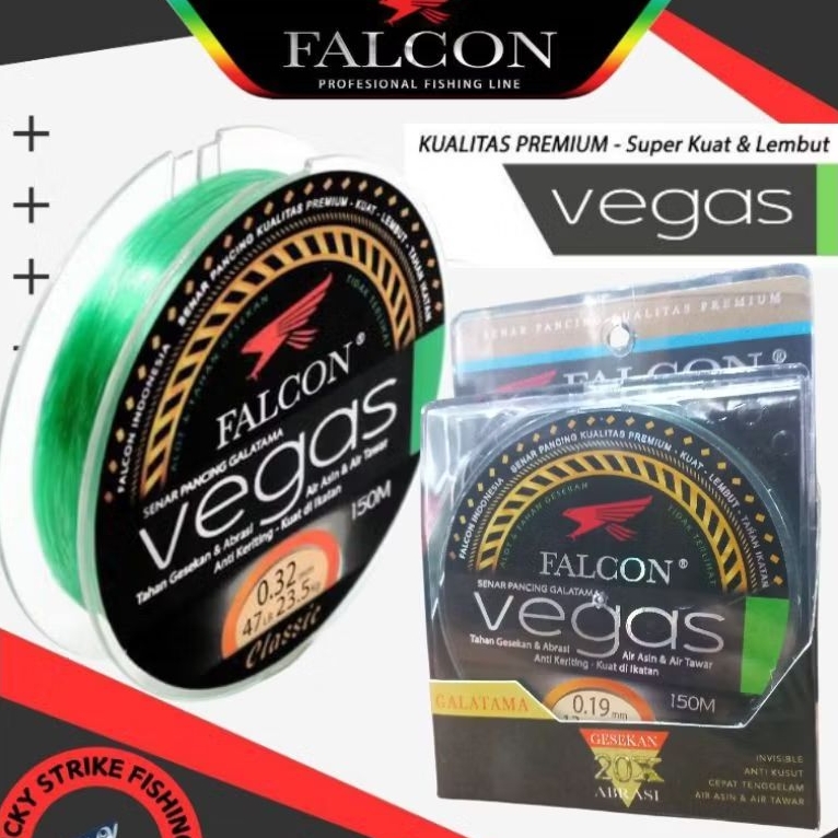 Senar pancing FALCON VEGAS 150 METER
