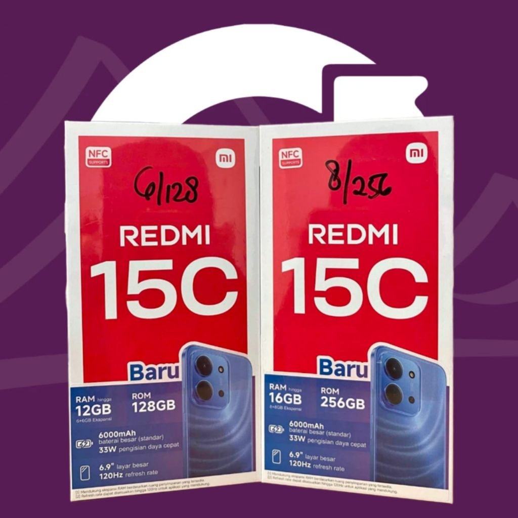 Redmi 15C Ram 8/256GB