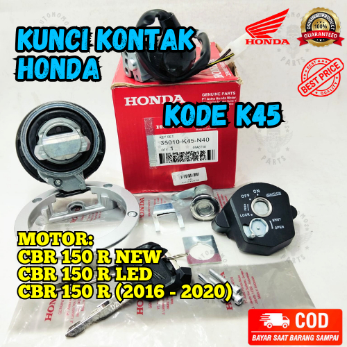 KUNCI KONTAK HONDA K45 | CBR 150 R NEW CBR 150 R LED CBR 150 R ORIGINAL PRESISI