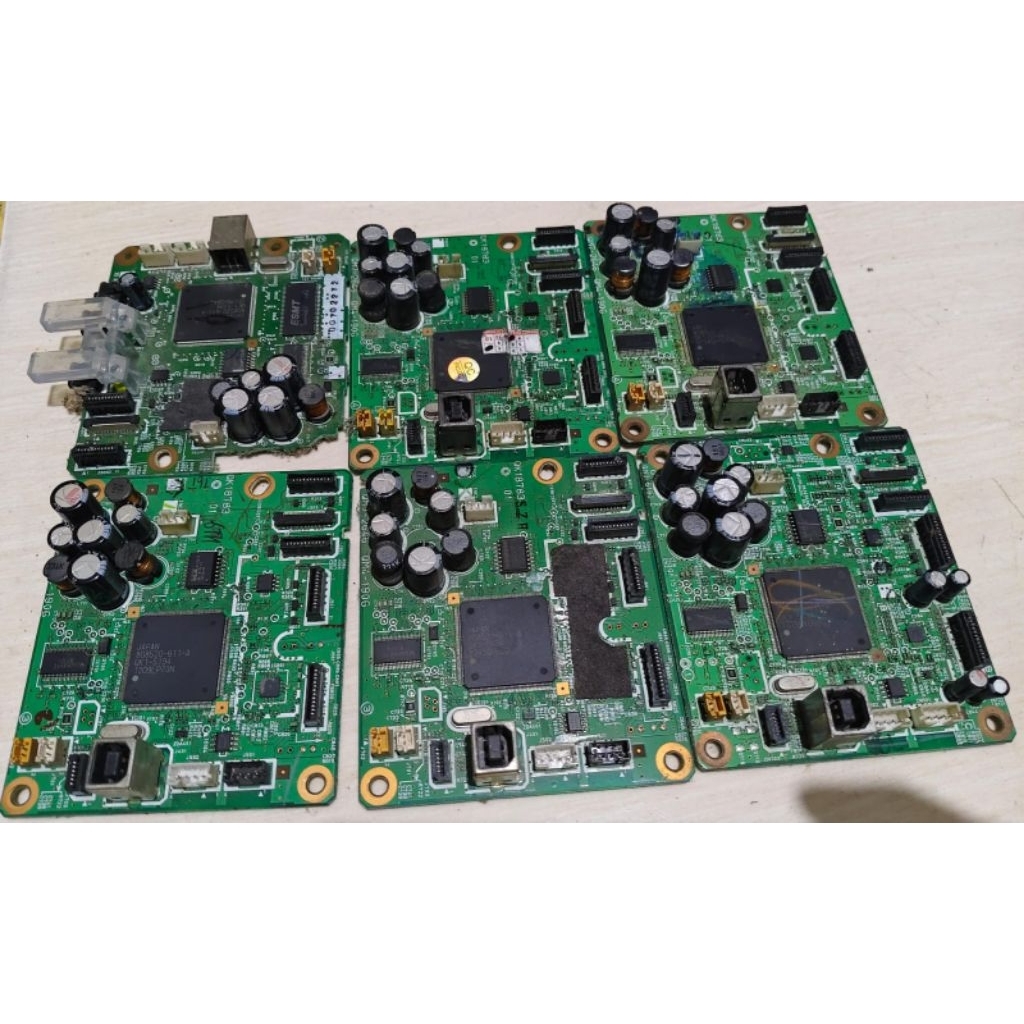 mobo/mainboard printer seri canon mp287 Rusak
