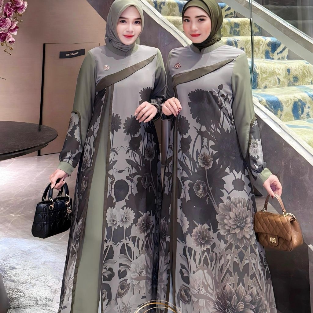 Tifany dress by new lusy gamis new lusy terbaru ready gamis