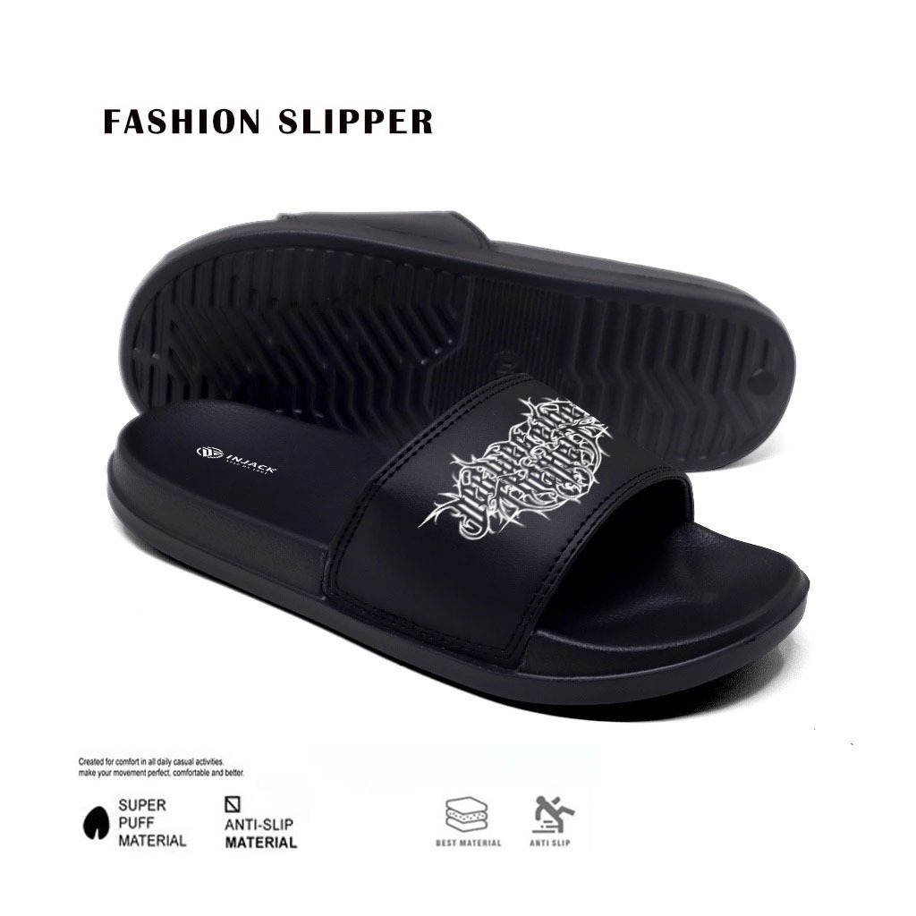 Sandal / Sendal Slip on Sliper Empuk Pria / Laki Laki Cowok Anak Remaja Terbaru / Termurah Best Sell