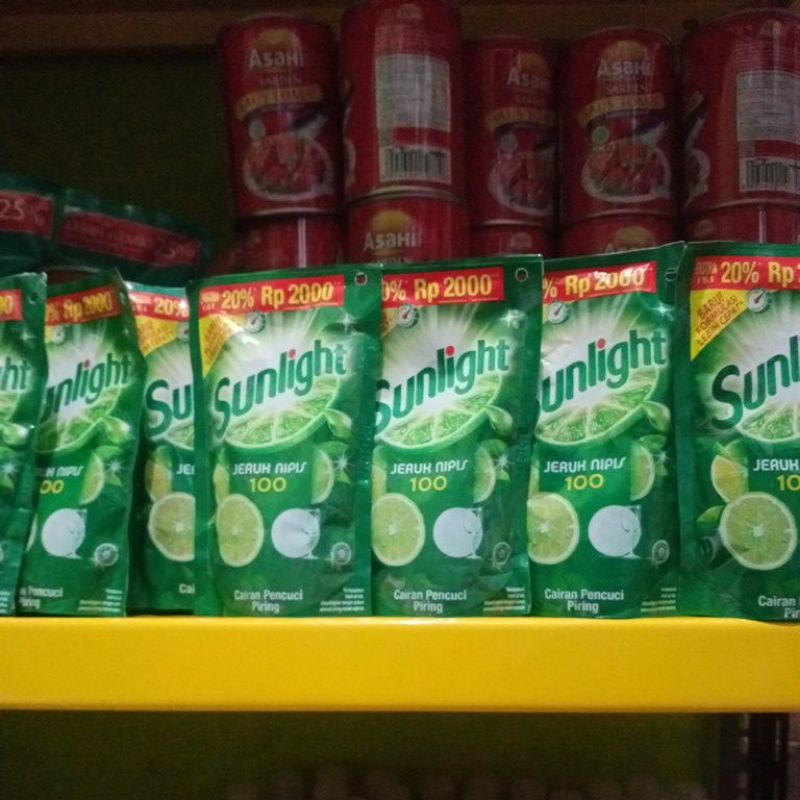 Sabun Cuci Piring Liquid Cair Sunlight 2000 Termurah Grosir Promo