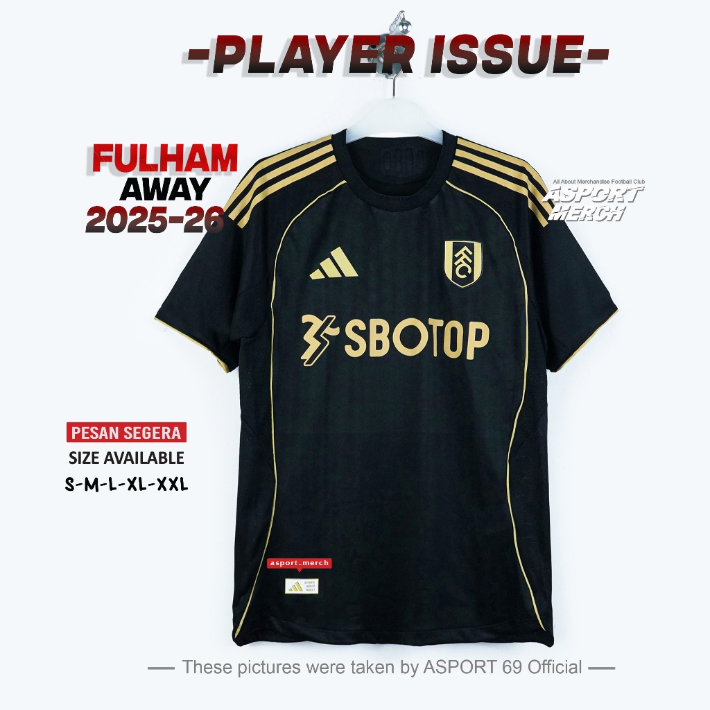 PLAYER ISSUE FULHAM AWAY 2025 2026 PI FANTASY