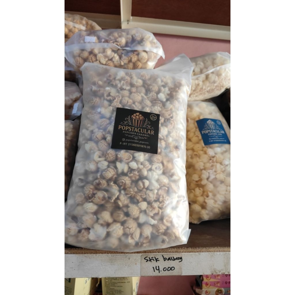 popcorn caramel jumbo 500gr