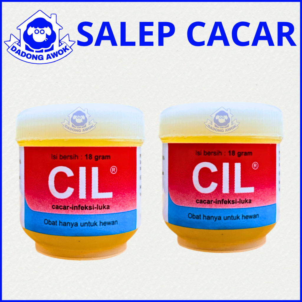 Cil obat Cacar luka hewan - salep obat luka ayam sapi kambing domba kelinci kucing ajing dll medion