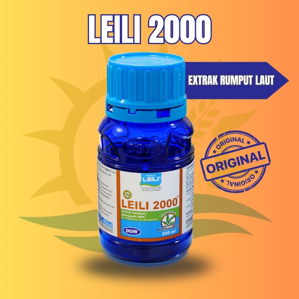Leili2000 Biostimulan Nutrisi Untuk Mencegah Stress & Memperbanyak Anakan Padi