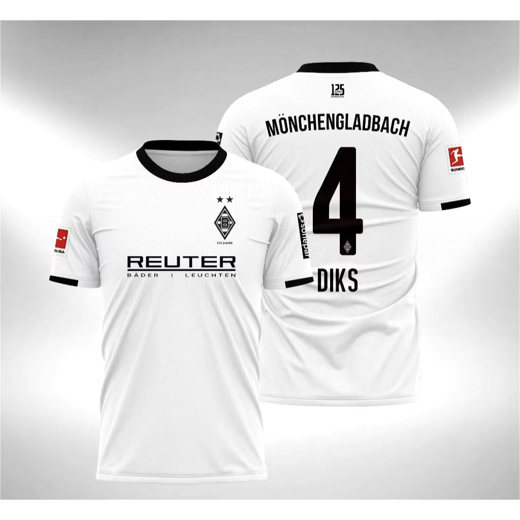 JERSEY MONCHENGLADBACH HOME 25/26 FREE NAMESET