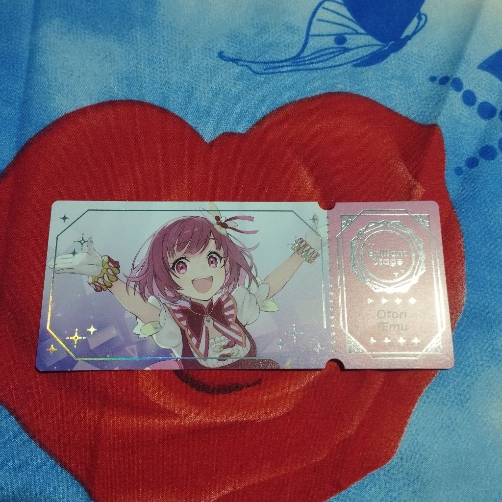 Project Sekai Colorful Stage Featuring Hatsune Miku Ticket Card Connect Live 4th Anniversary Brillia