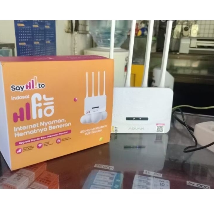 Modem WiFi Indosat HiFi Air 4G LTE Advan – Internet Tanpa Batas, Sinyal Kuat, Tanpa Kabel
