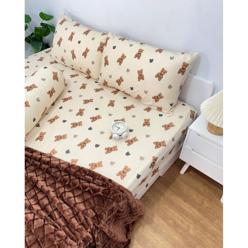 BEDCOVER COSTUM MOTIF | Katun Microsilk| selimut bedcover microsilk