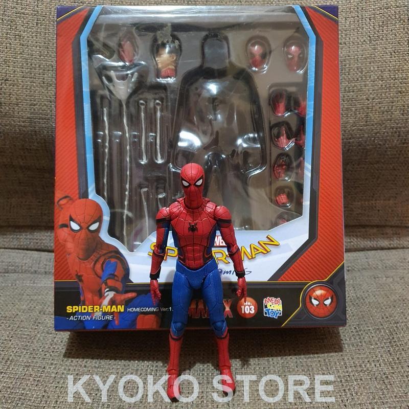 Mafex Spiderman Homecoming Ver 1.5 Original Medicom