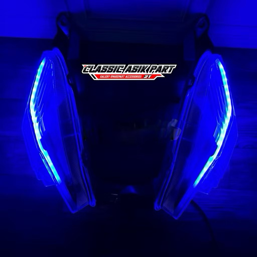 Sepasang Lampu Sen Sein alis running Beat New Deluxe gen 2 2024-2025