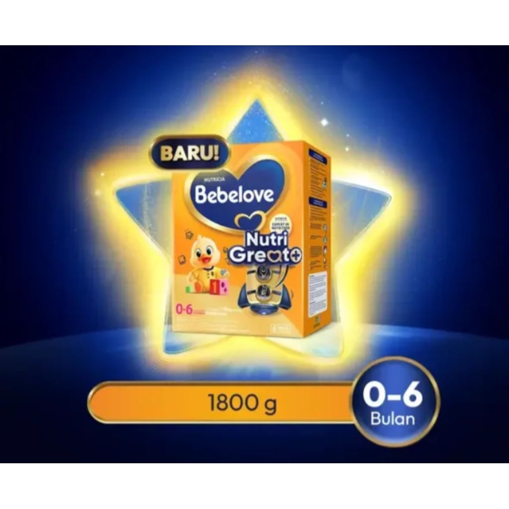 Bebelove 0 - 6 Bulan / Bebelove 6 - 12 Bulan 1800 gram