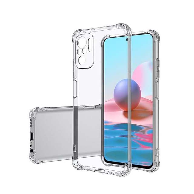 Anticrack Case REDMI NOTE 10 , NOTE 10S,  NOTE 10 PRO , NOTE 10 5G Silikon Case Bening Transparan So