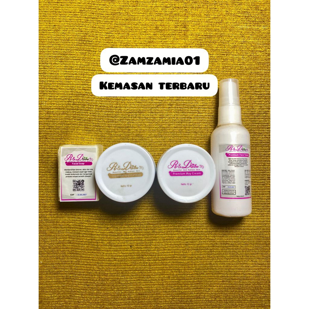 paket usaha 6 paket skincare RnD Glow