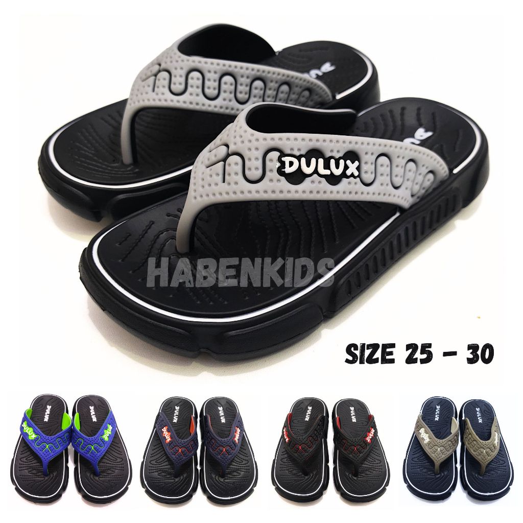 Sandal Anak Balita Model Jepit Keren Dulux 3 Warna