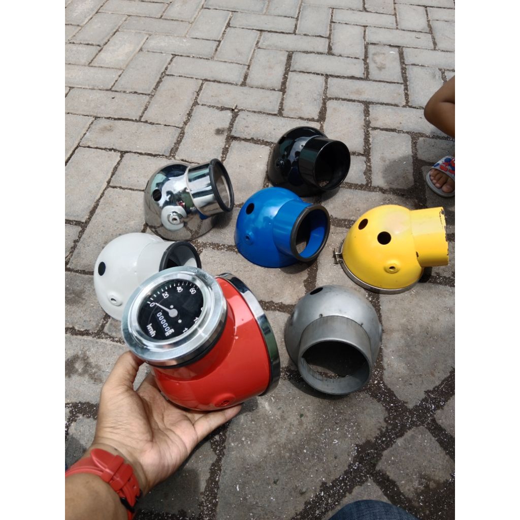 Batok lampu YL set speedometer bulat pnp cb /batok yl pnp babon cb gl100