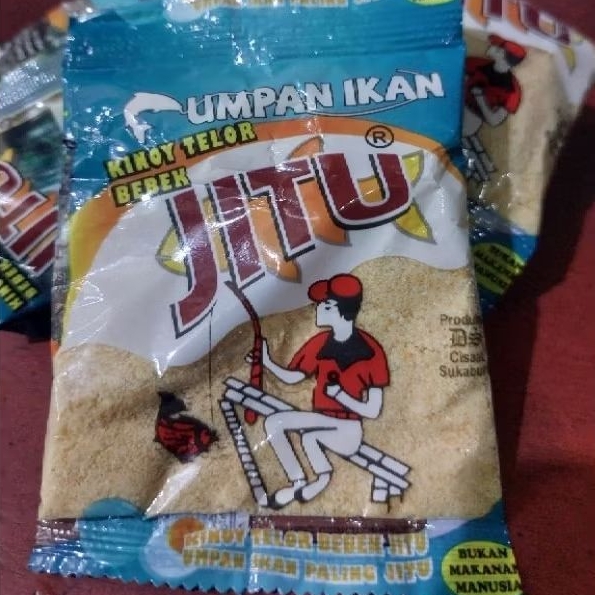 Jitu Kinoy Telor Bebek Umpan Pancing Ikan Mas