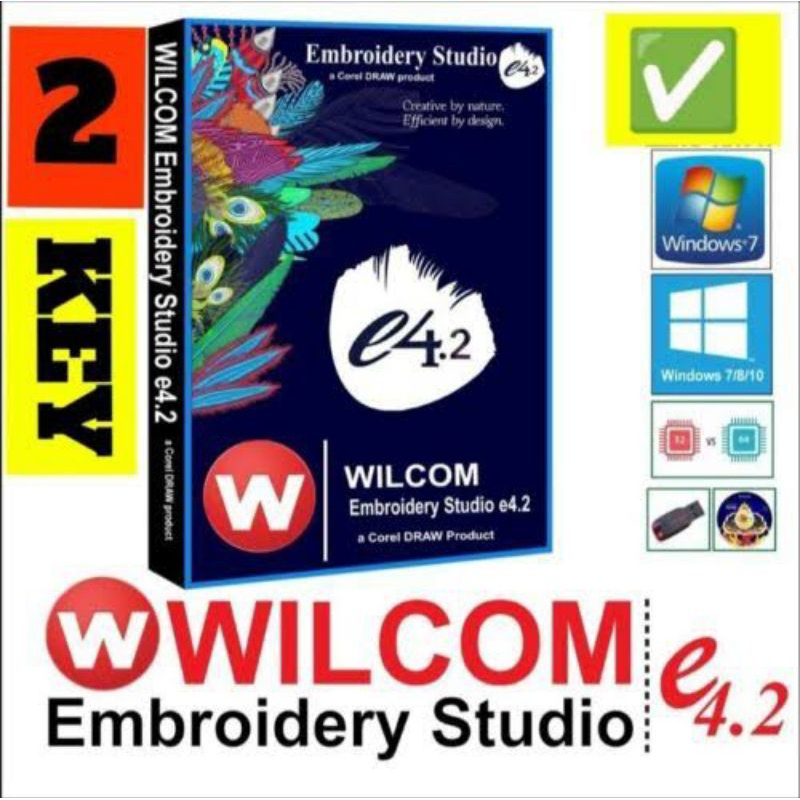 Software Wilcom Embroidery e4.2 Plus Remote Instalasi
