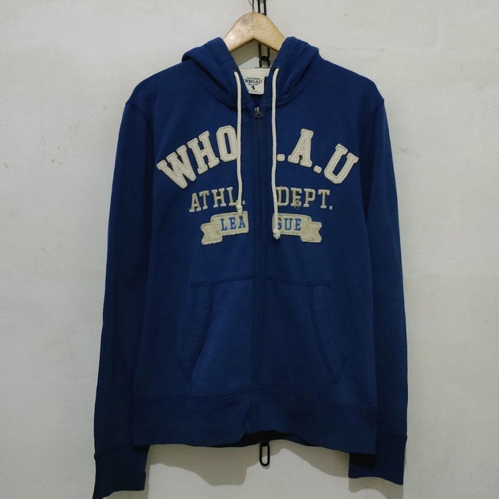WHO AU ATHLDEPT. LEAGUE Zipper Hoodie