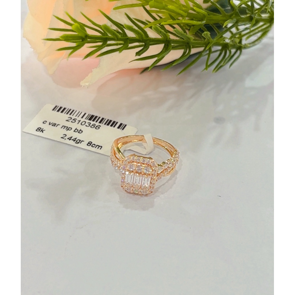 cincin emas kadar 375%/8k