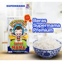 BERAS PREMIUM KEMASAN 5KG SUPER MAMA