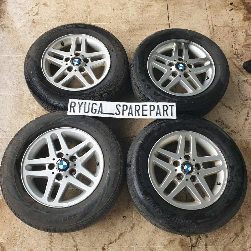 velg oem ring 15 6.5x15J ET 42 PCD 5x120 fitment BMW E36 E46 1096368