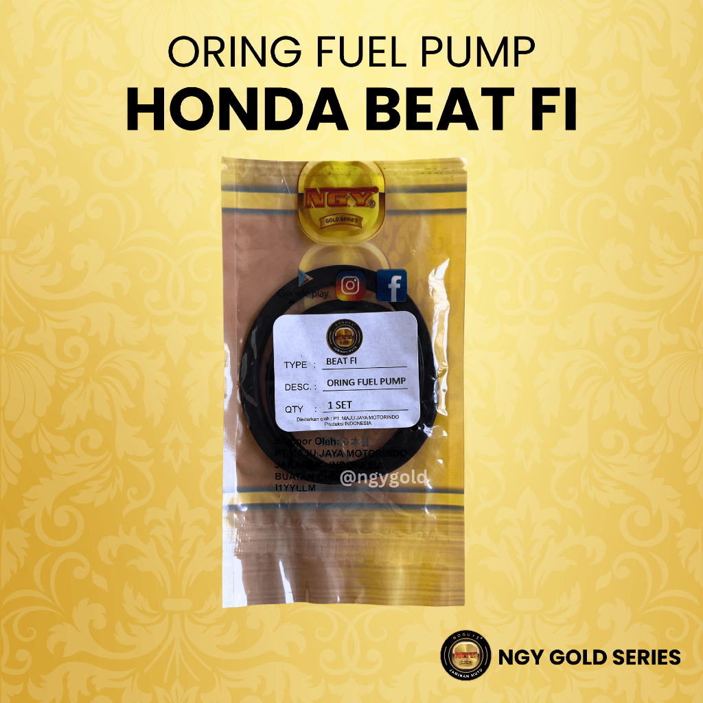 Oring Fuel Pump NGY Motor Honda BEAT / BEAT-FI