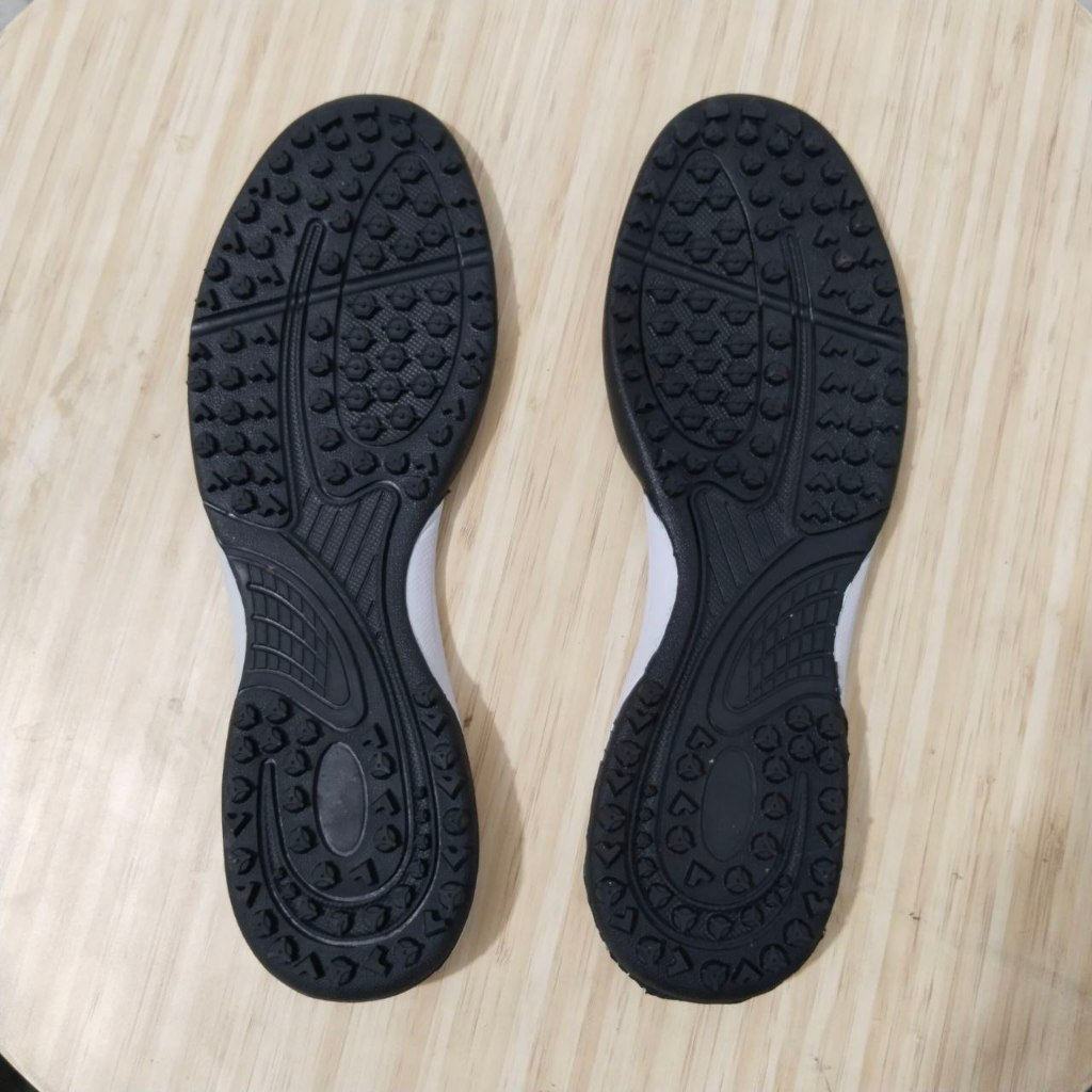 Outsole TPR CR 9 Putih Hitam Untul Sepatu Olahraga Badminton Sol Bola Sol Olahraga Sol Sport  Sol Se