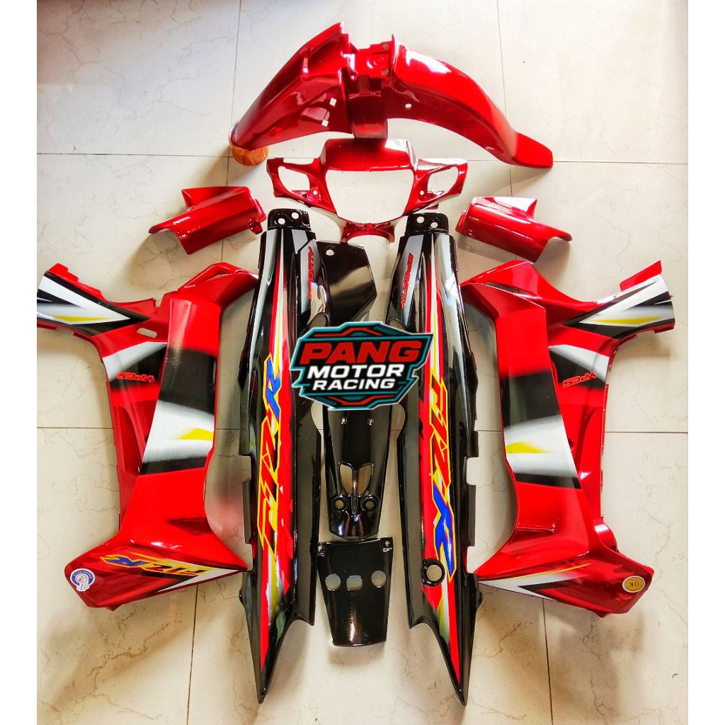 Body set Fiz R Merah Marun Hitam Body Halus Fulset Fiz r Merah Hitam 2003 CW Box Fiz r