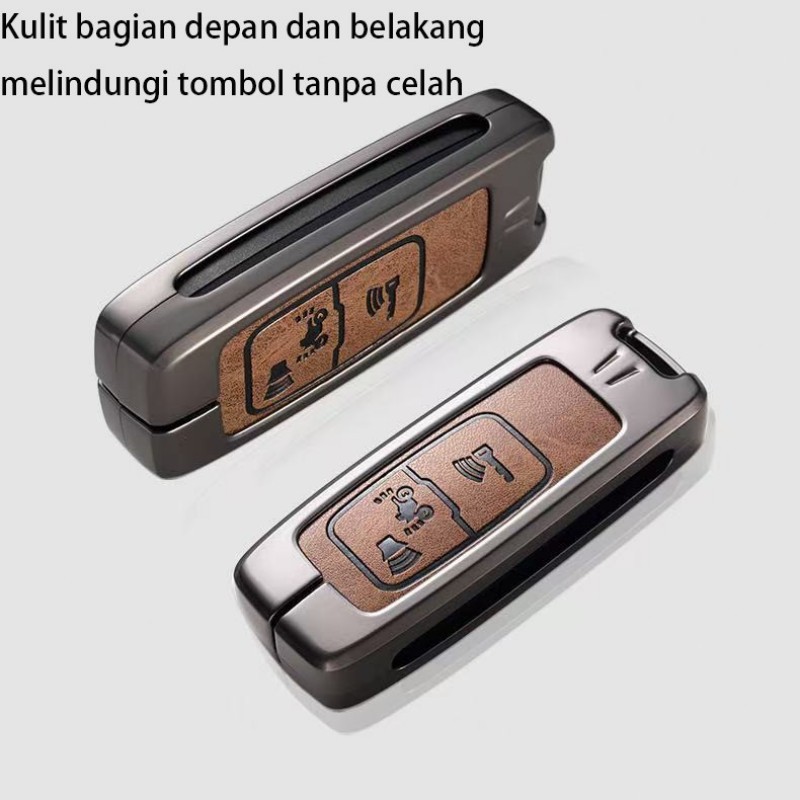 Case Remote Motor Logam Untuk Honda Vario Pcx Cover Kunci Motor Sarung Kunci Remote Pelindung Remote