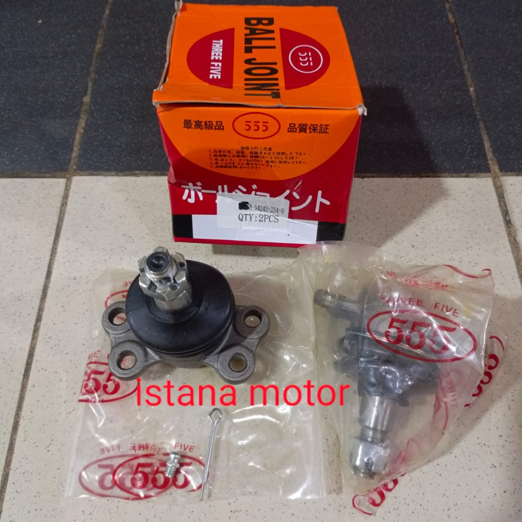 ball joint atas panther 2.3/2.5 merek 555 1set
