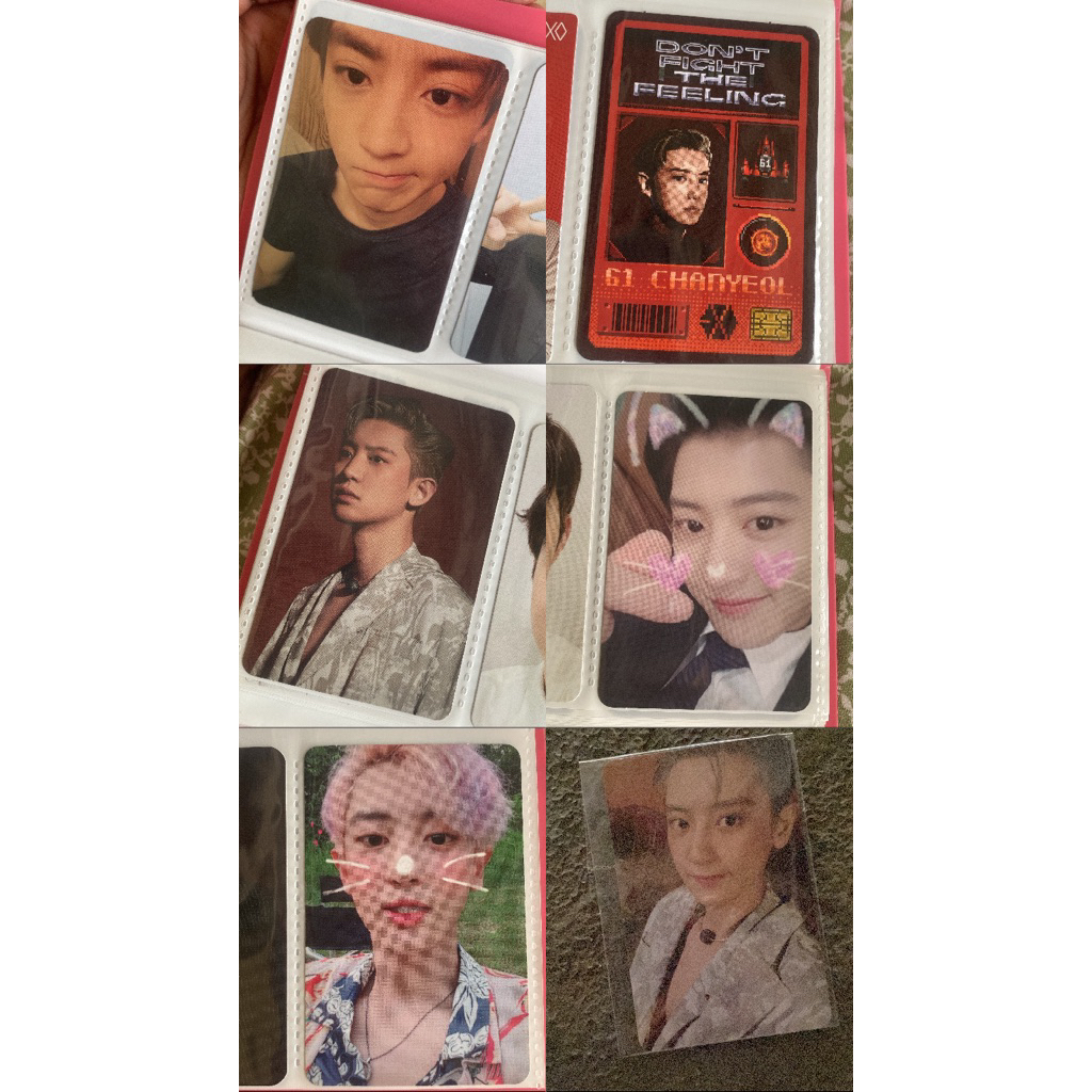 Photocard Chanyeol Official