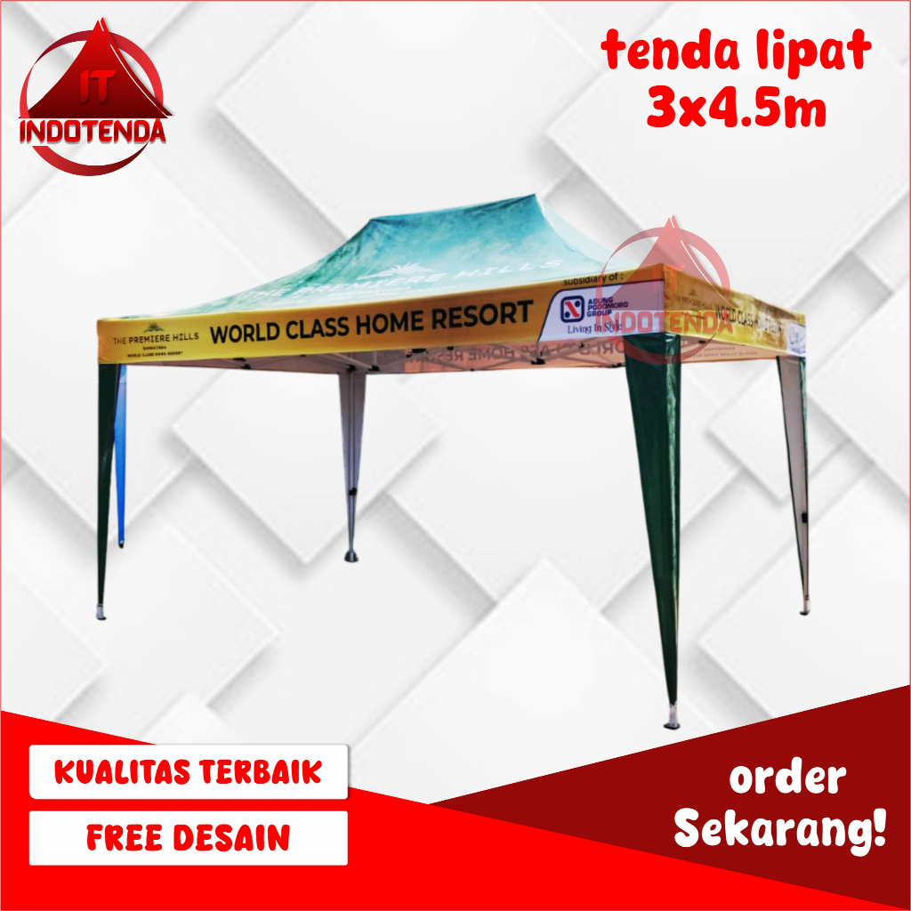 Tenda Lipat 3x4.5m