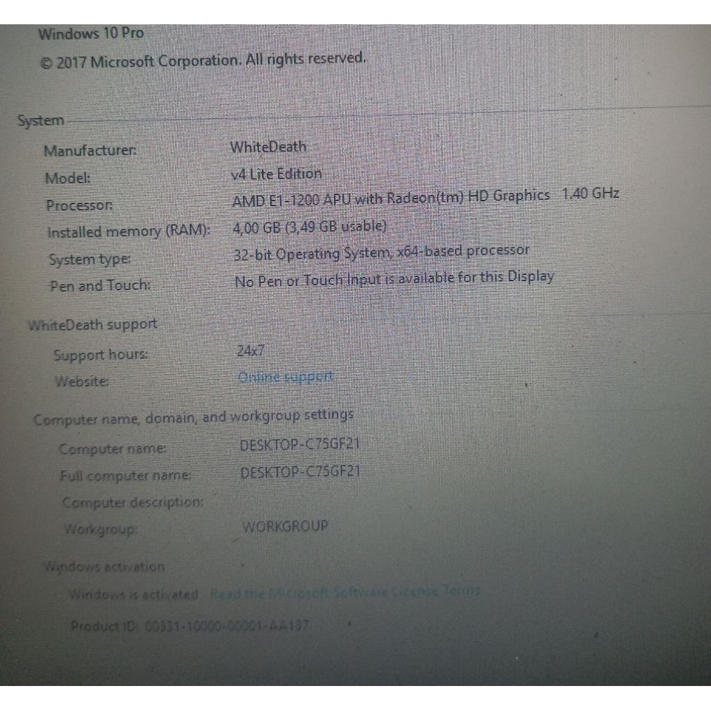 Mainboard Motherboard Mobo Toshiba C800D