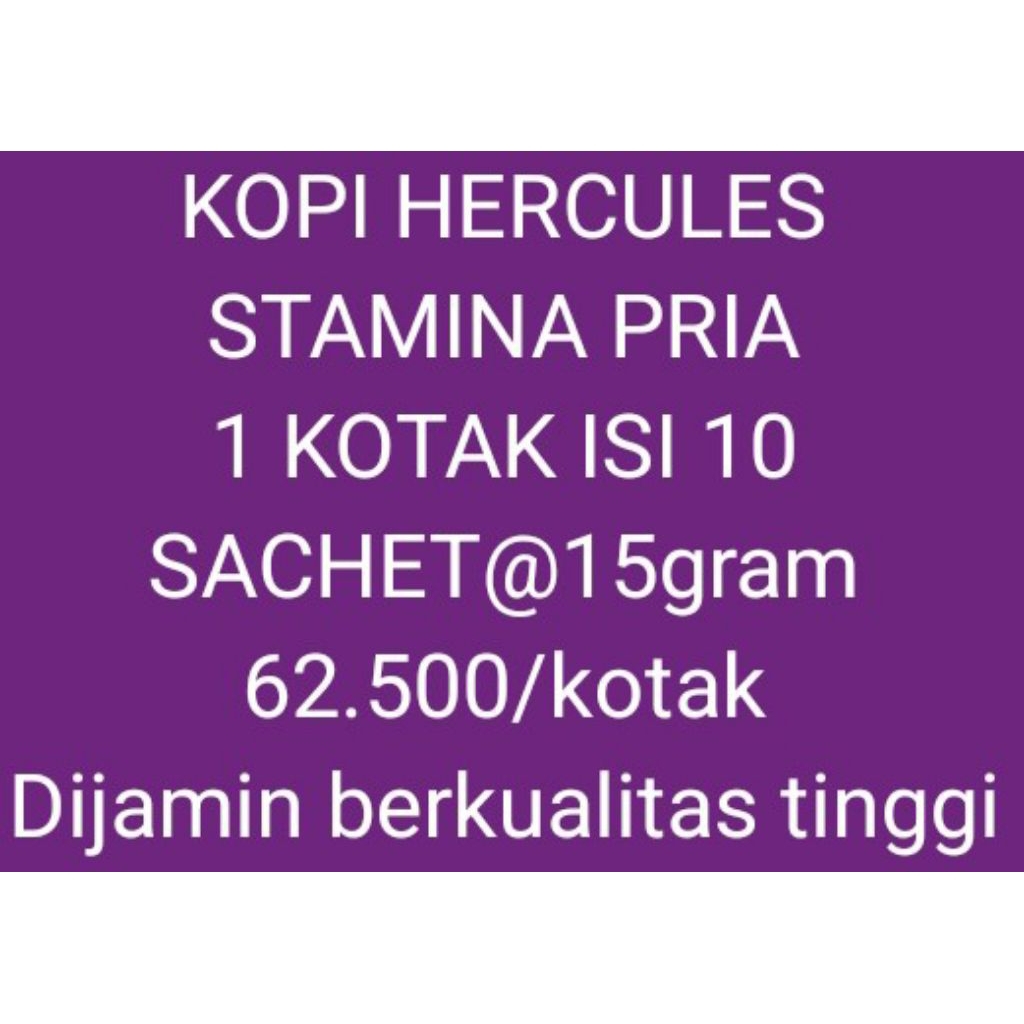 COD_KOPI'STAMINA'PRIA/KOPI-HERCULES