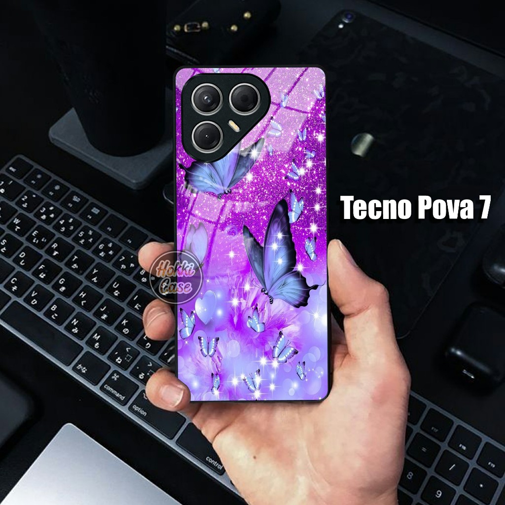 Case Tecno Pova 7 - Softcase Glass Tecno Pova 7 - Casing Hp Tecno Pova 7 - Silikon Tecno Pova 7 - Ke