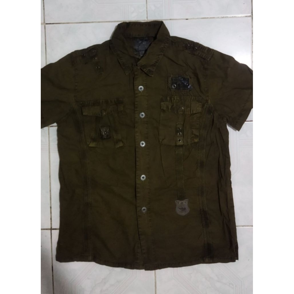 kemeja second branded XL