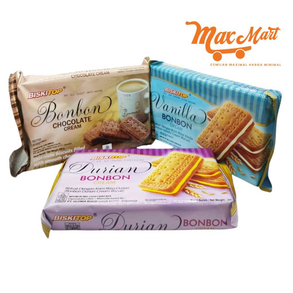 BISKITOP - BON BON SUPER CREAM ROSE CREAM  200g